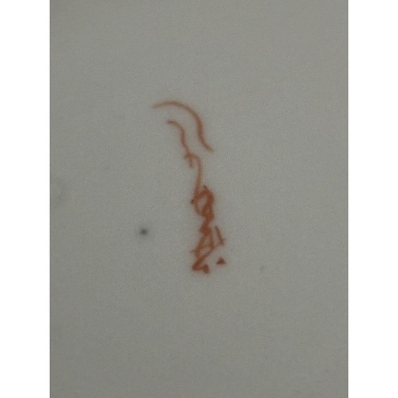 Kutani Egg Shell Porcelain Octagon Mountain Village Cup and Saucer Meiji Period - Picture 7 of 8